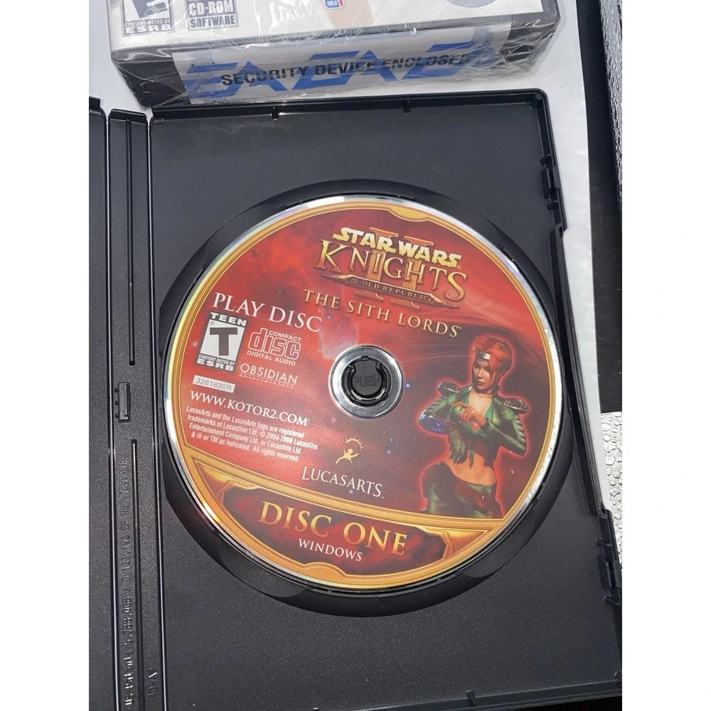 Lot Of 10 Various Vintage PC CD ROM Computer Video Games - Stars Wars Knights